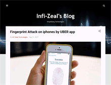 Tablet Screenshot of blog.infizeal.com